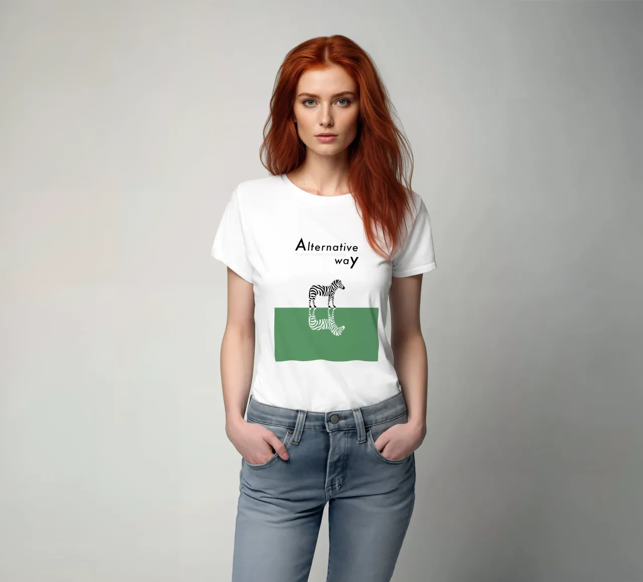 Alternative way t-shirt da natural neutral