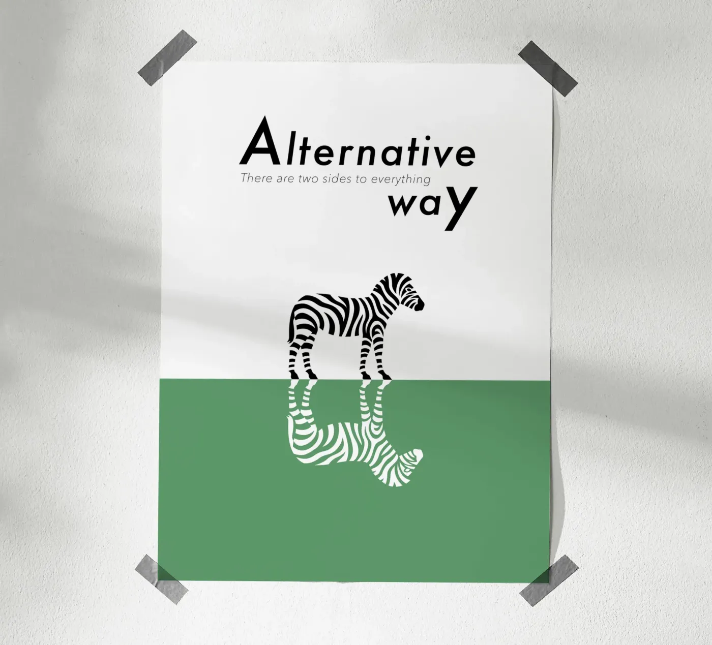 Alternative way poster van natural neutral