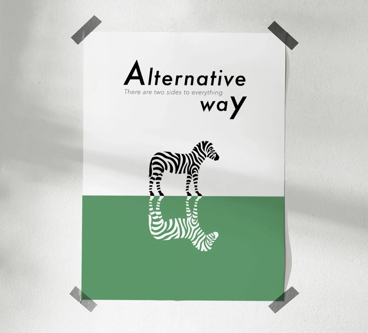 Alternative way poster da natural neutral