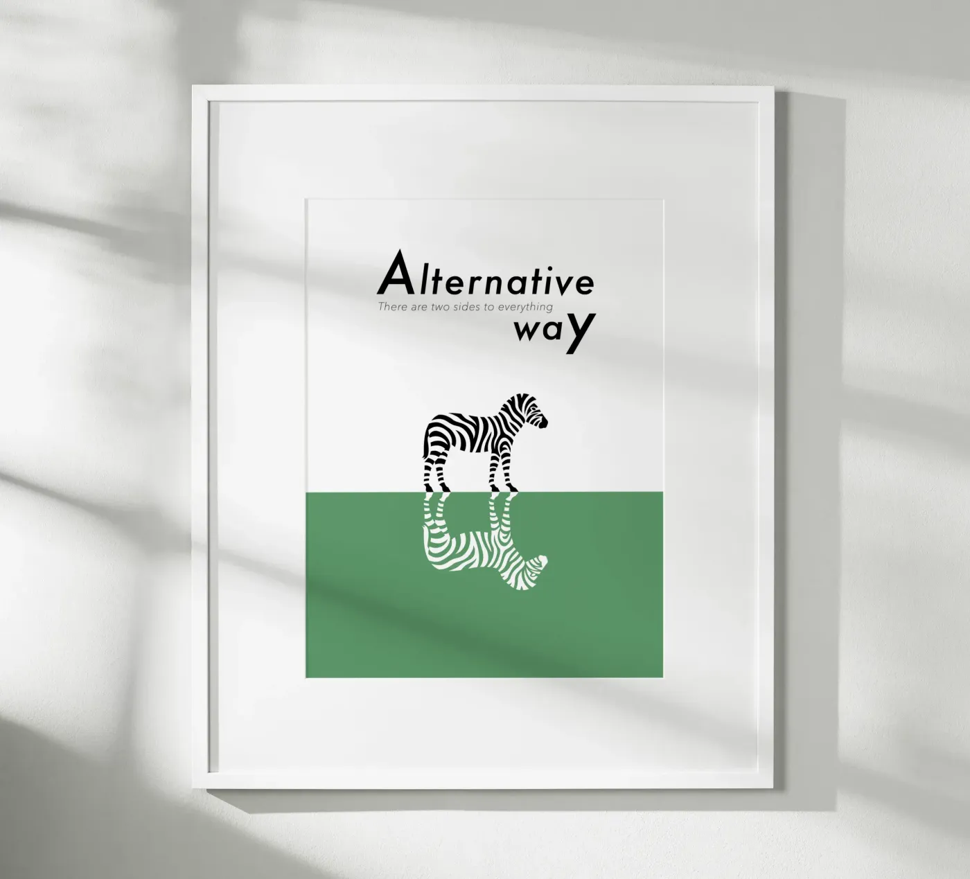 Alternative way poster van natural neutral