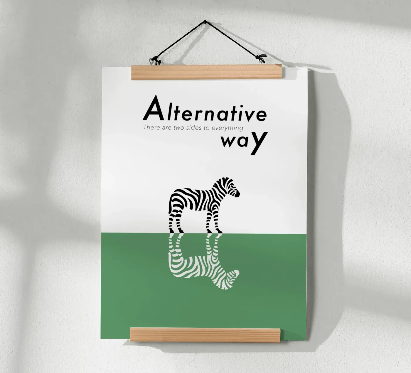 Alternative way poster van natural neutral
