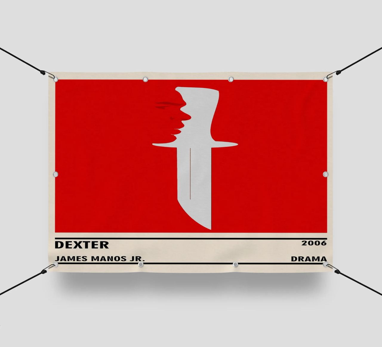 Dexter telo in pvc da TheArtstudio