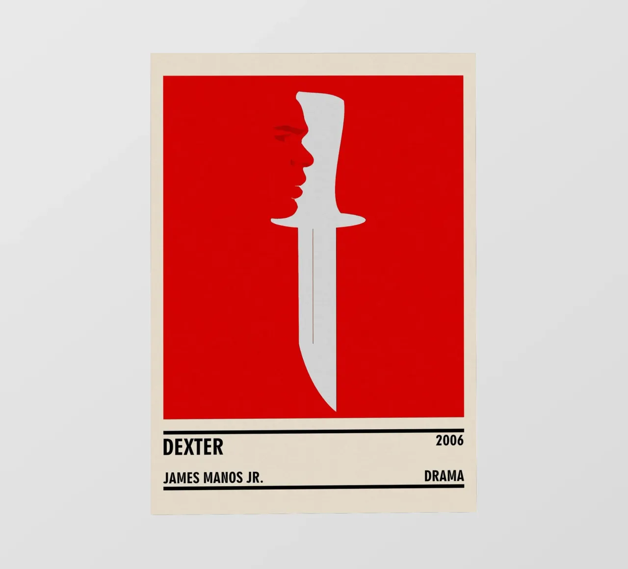 Dexter telo in pvc da TheArtstudio