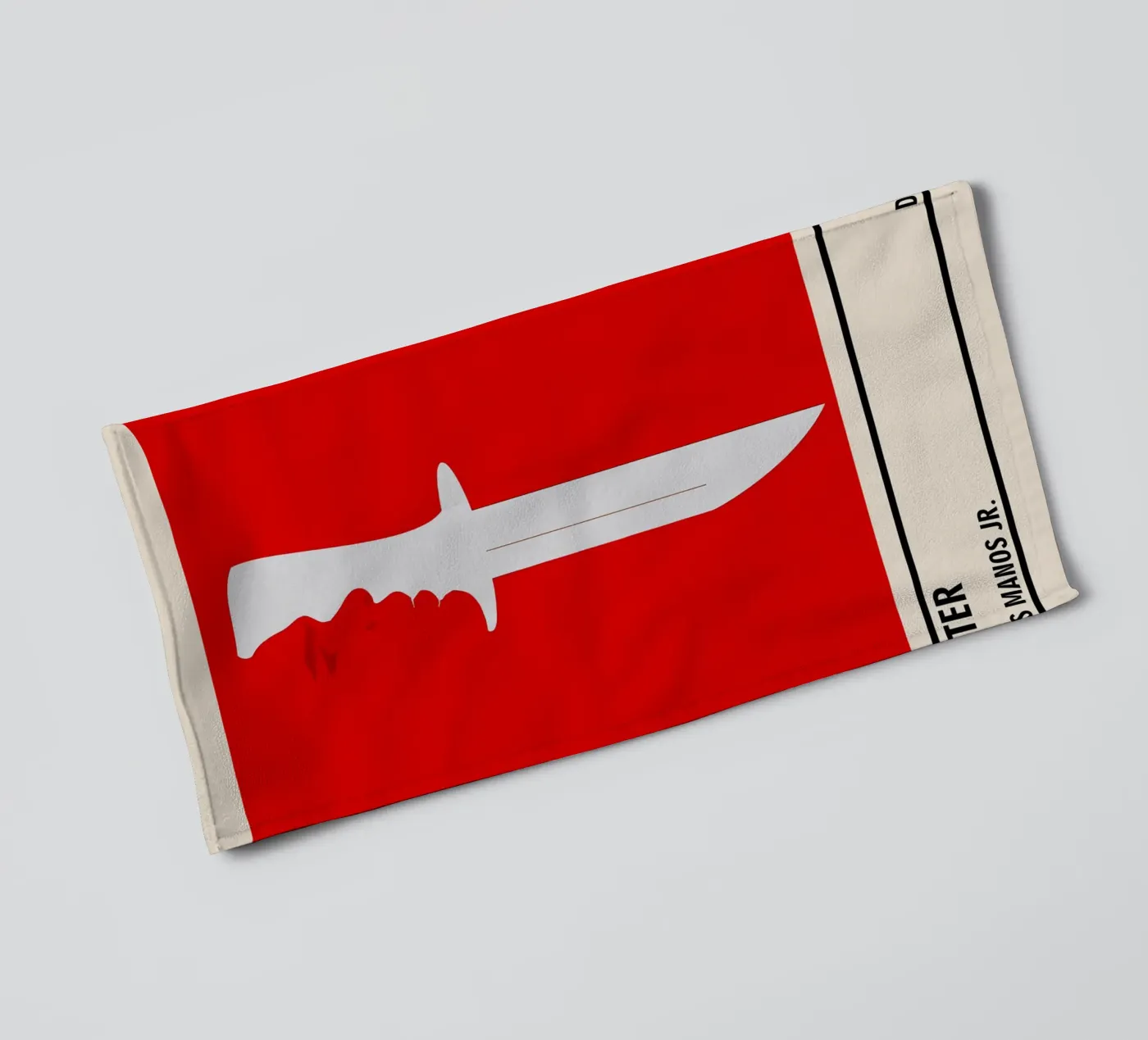 Dexter badhanddoek van TheArtstudio