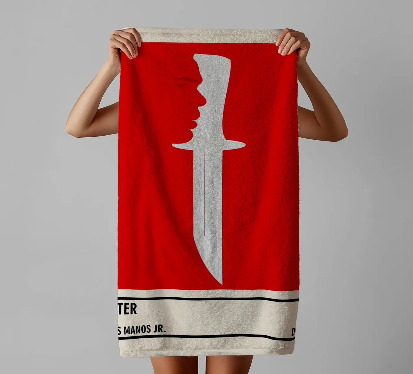 Dexter badhanddoek van TheArtstudio