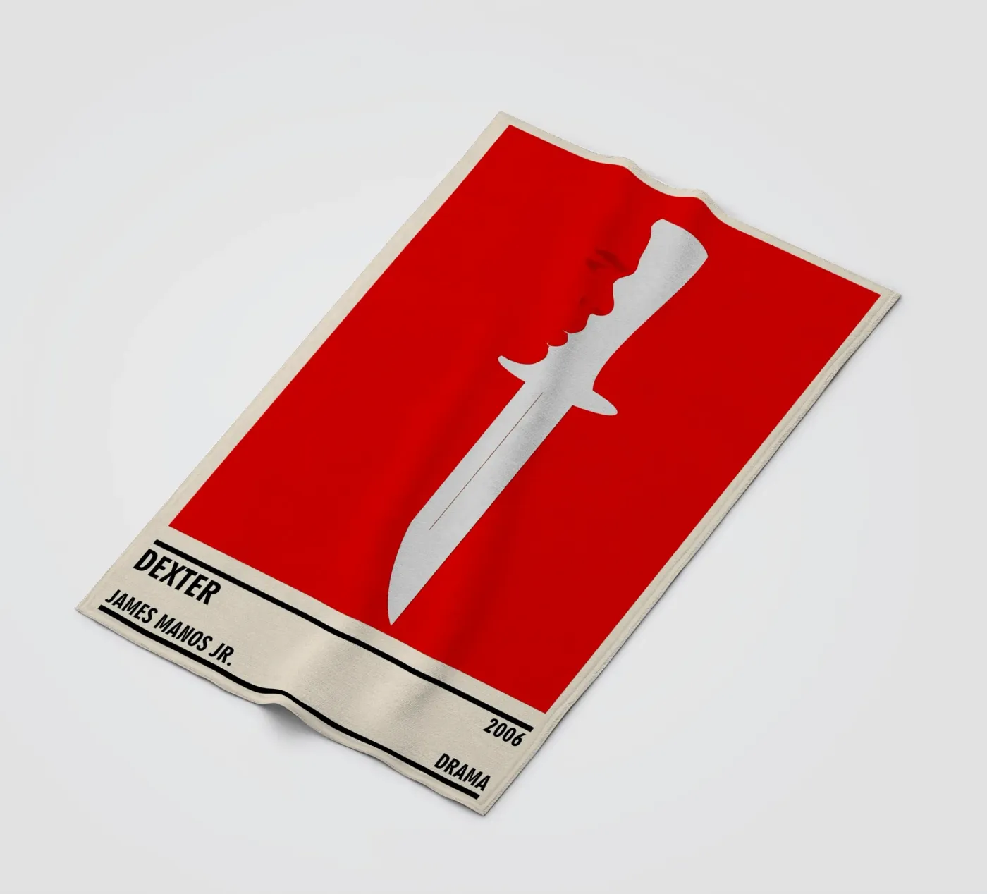 Dexter Fleecedecke von TheArtstudio