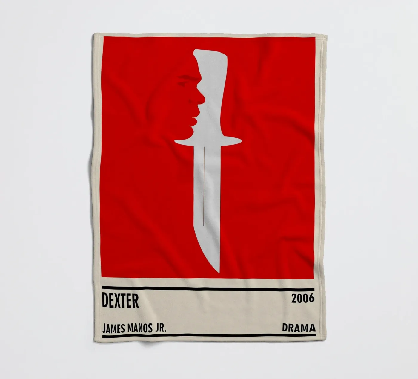 Dexter Fleecedecke von TheArtstudio