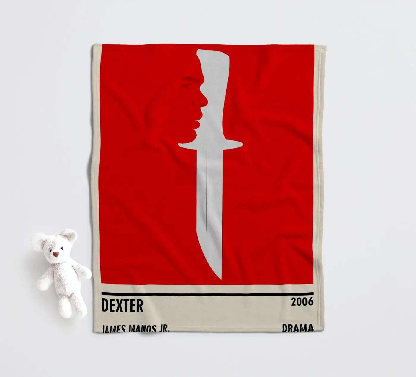 Dexter Fleecedecke von TheArtstudio