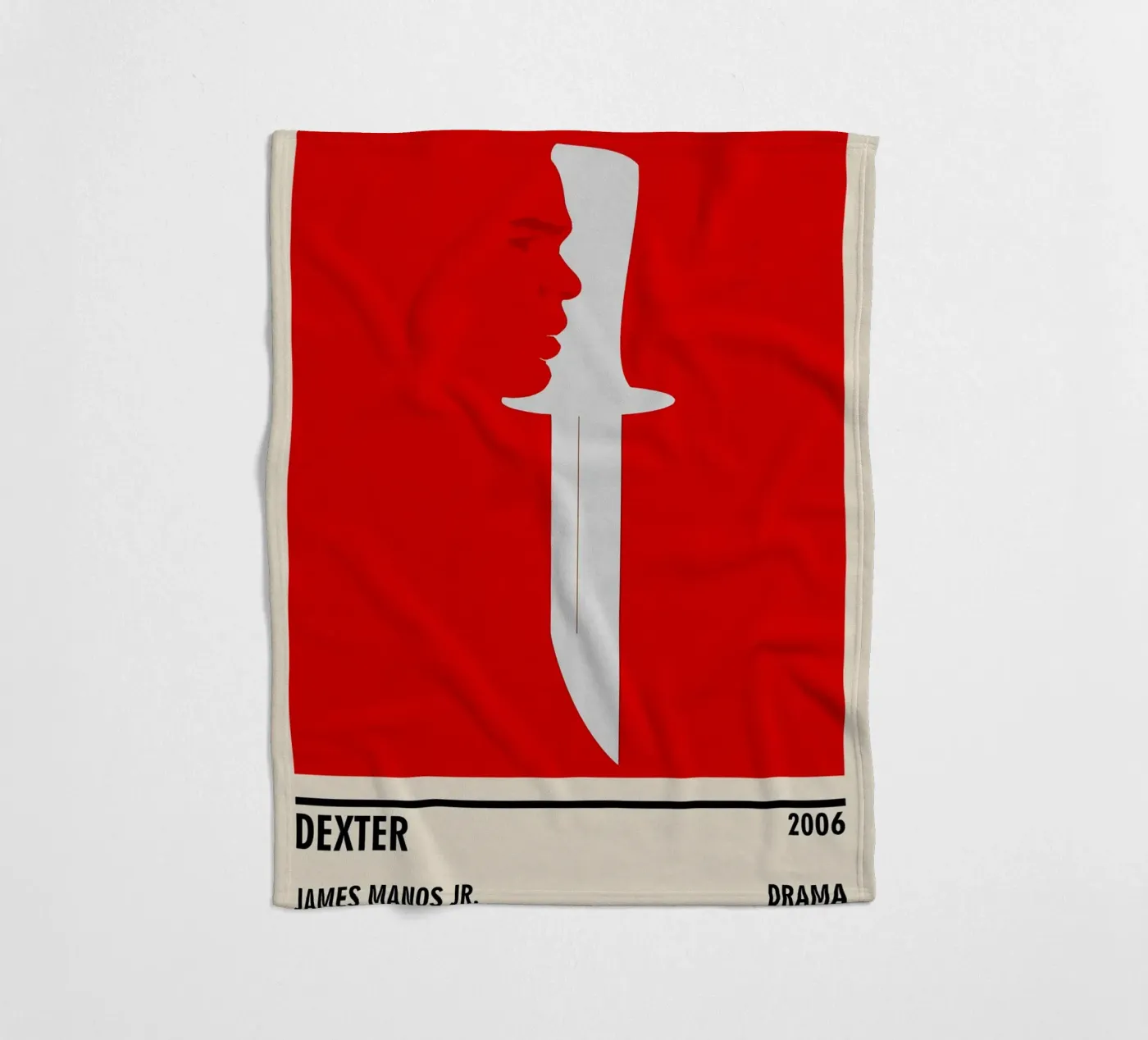 Dexter Fleecedecke von TheArtstudio