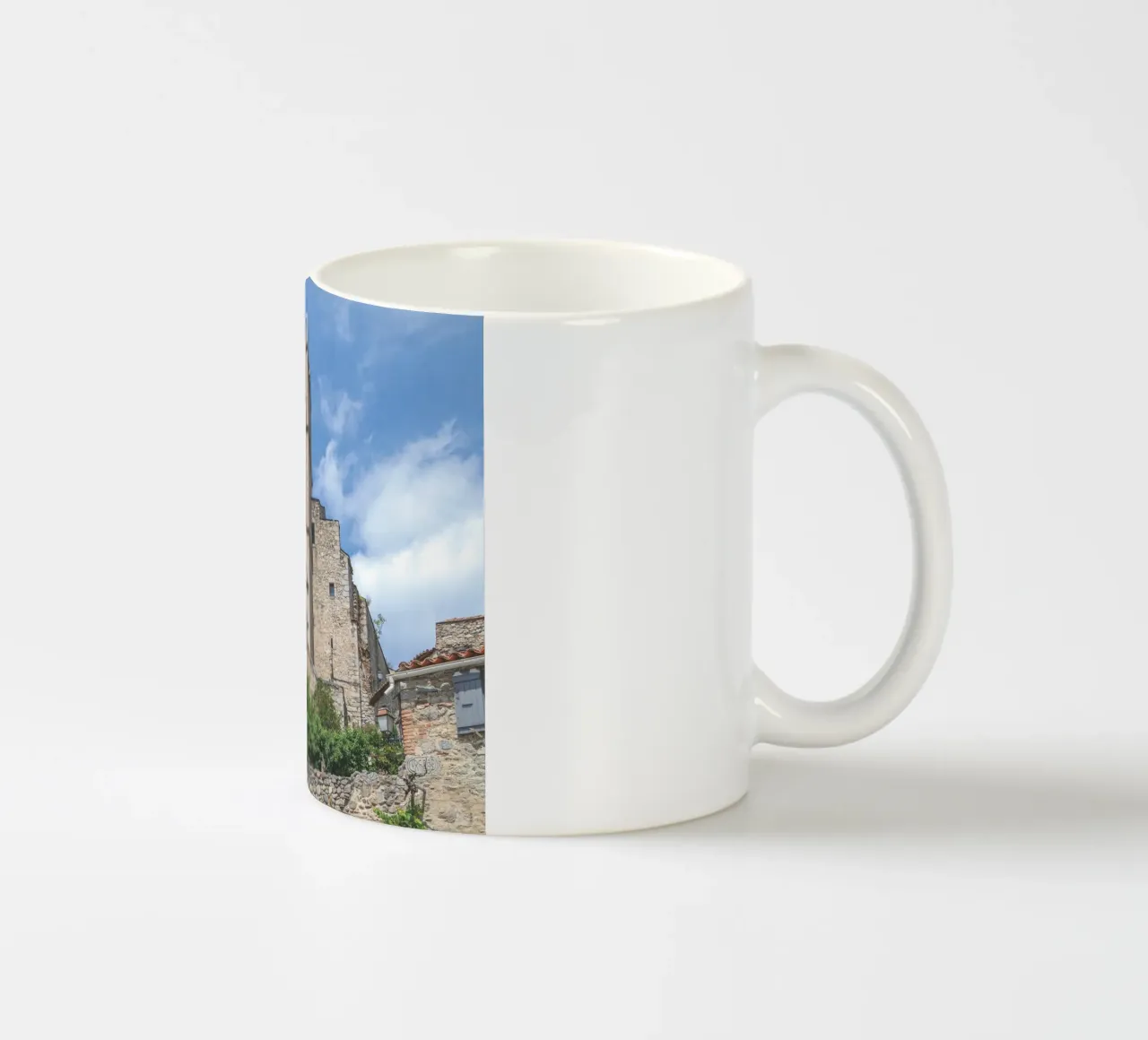 Eglise Saint-Vincent-d'En-Haut, Eus tazza in ceramica da Dave Hare Photography