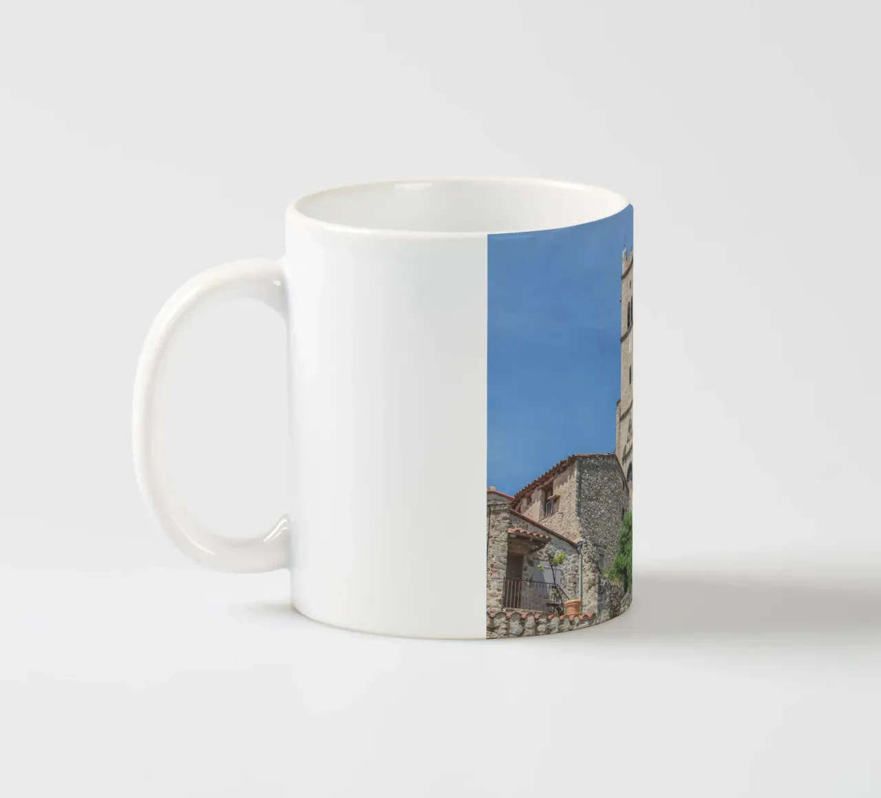 Eglise Saint-Vincent-d'En-Haut, Eus tazza in ceramica da Dave Hare Photography