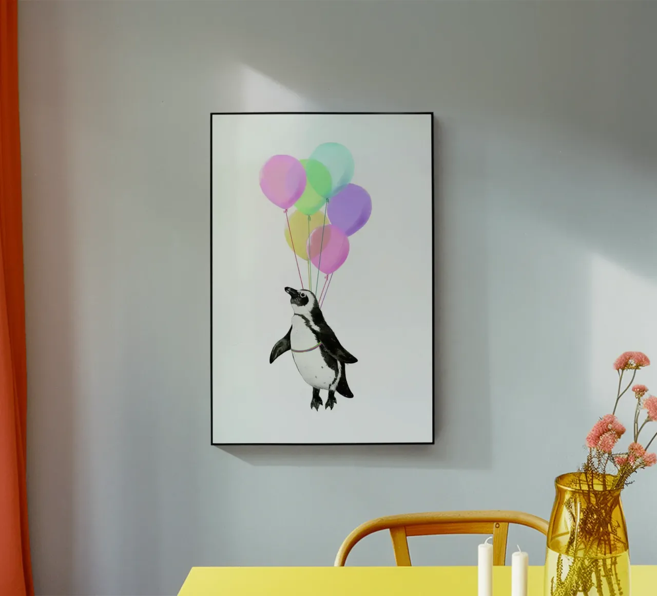 I Believe I Can Fly acrylic glass by Laura Graves