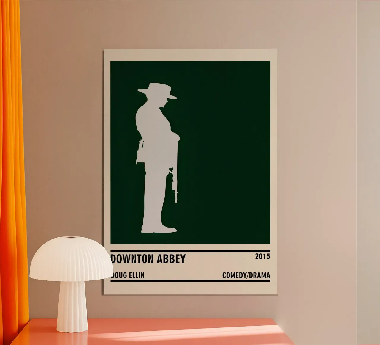 Entourage poster con telaio in plastica da TheArtstudio