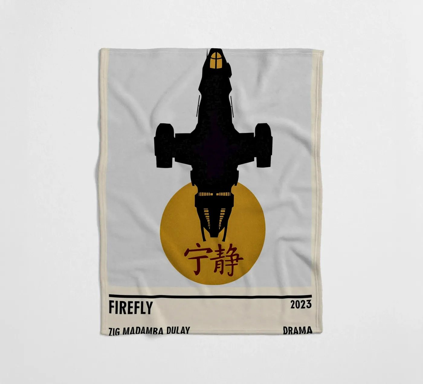 Firefly fleece blanket by TheArtstudio