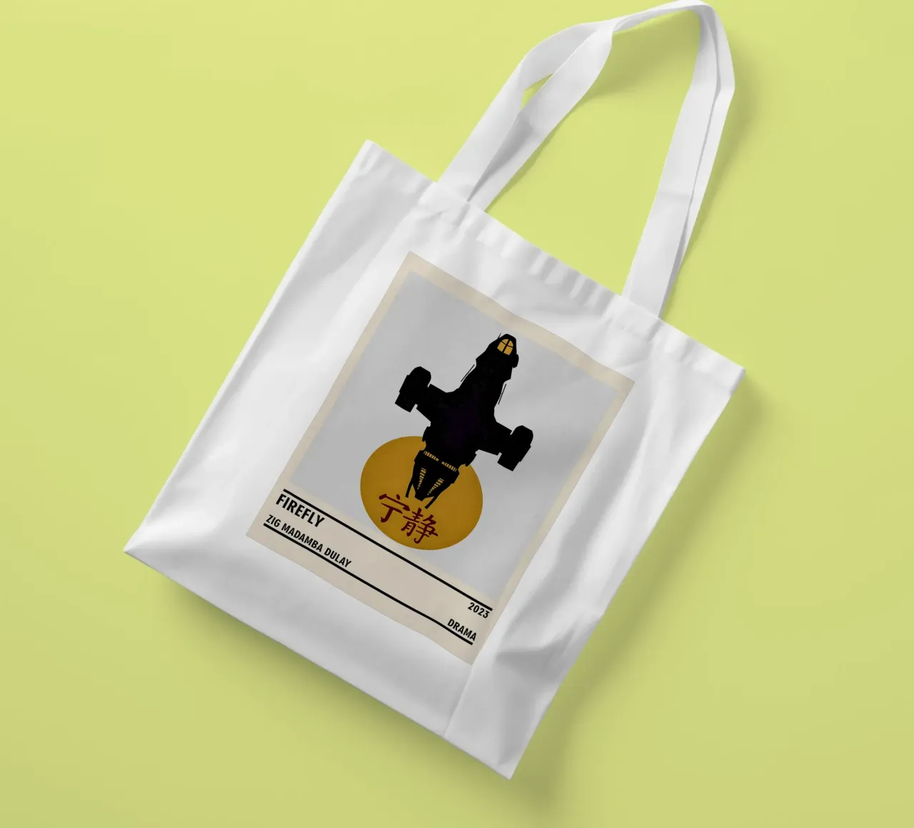 Firefly borsa in juta da TheArtstudio