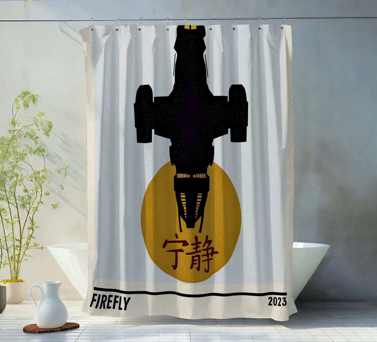 Firefly tenda da doccia da TheArtstudio