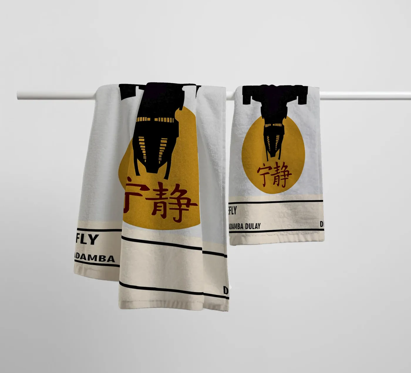 Firefly badhanddoek van TheArtstudio