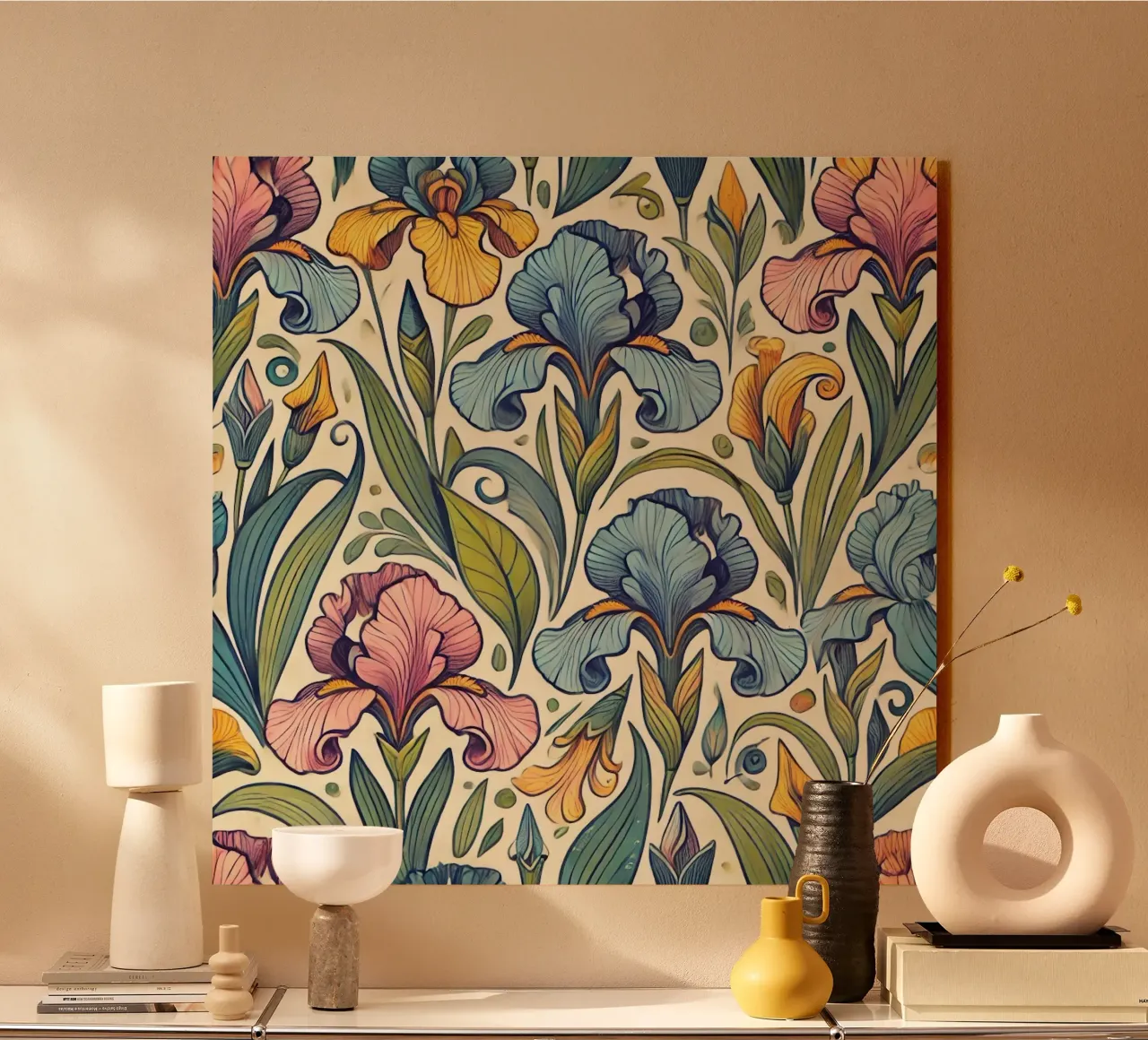 Irises Imagination forex plate by Organic Aesthetics