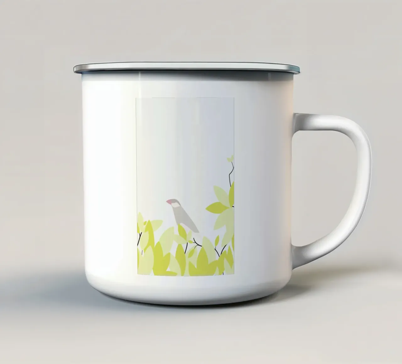 æder frø no.02 Emaille Tasse von Swen Swensøn