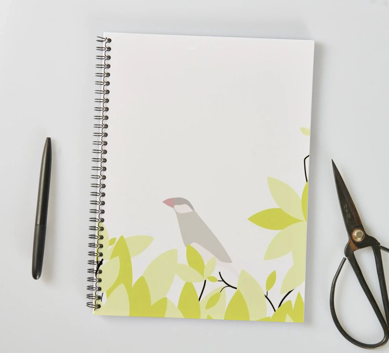 æder frø no.02 spiral notebook by Swen Swensøn