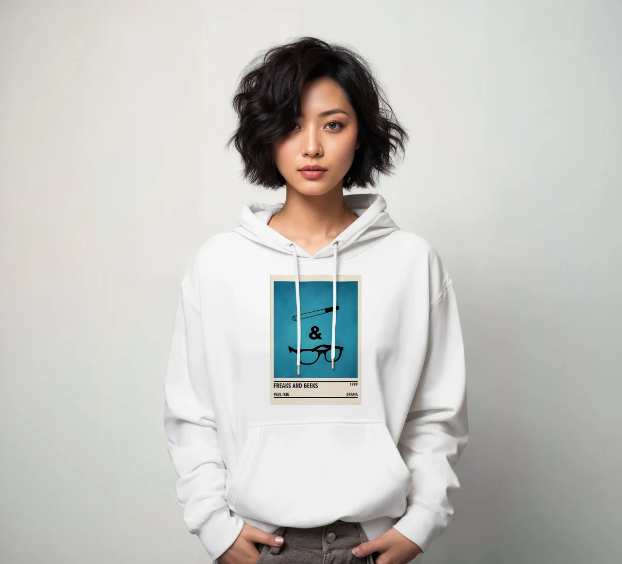 Freaks and Geeks felpa con cappuccio da TheArtstudio