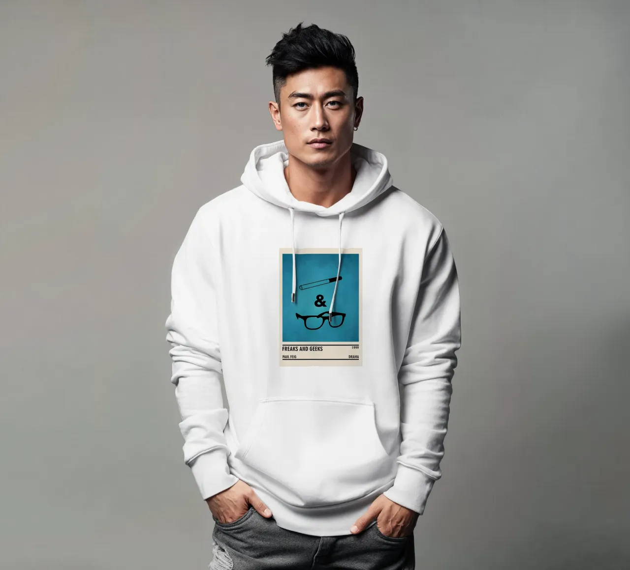 Freaks and Geeks felpa con cappuccio da TheArtstudio