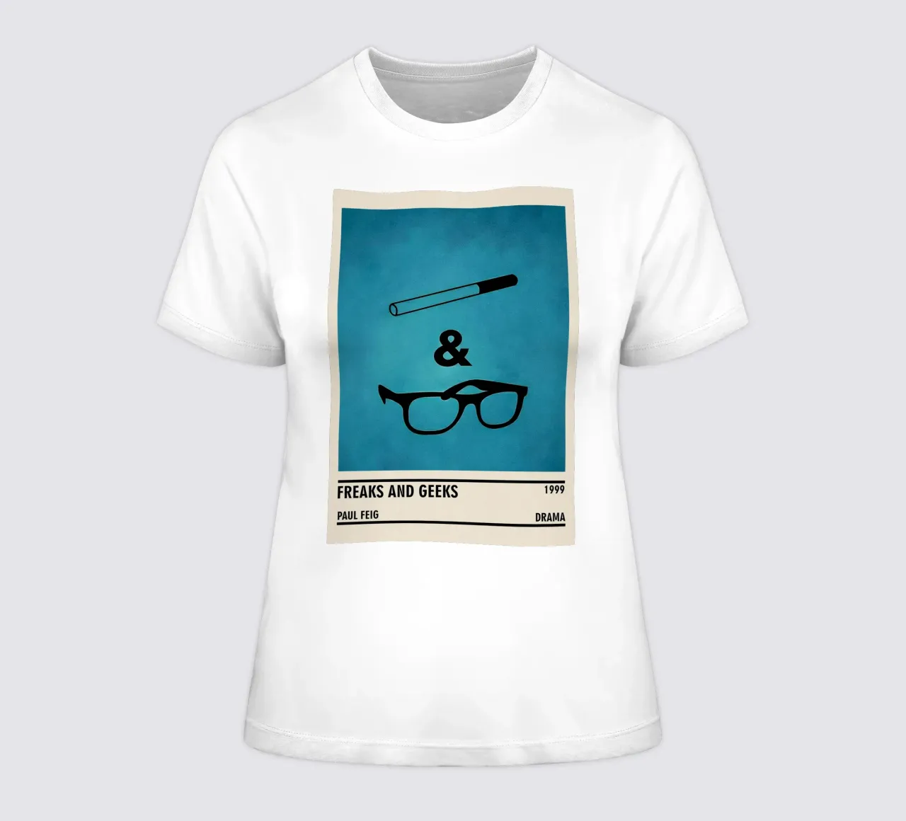 Freaks and Geeks women's fitted t-shirt by TheArtstudio