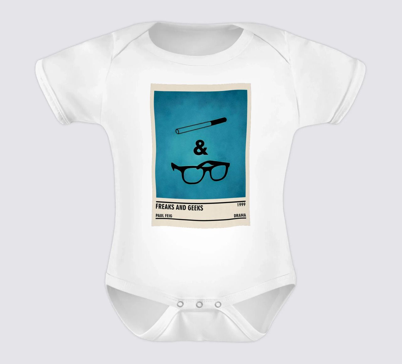 Freaks and Geeks body neonato maniche corte da TheArtstudio