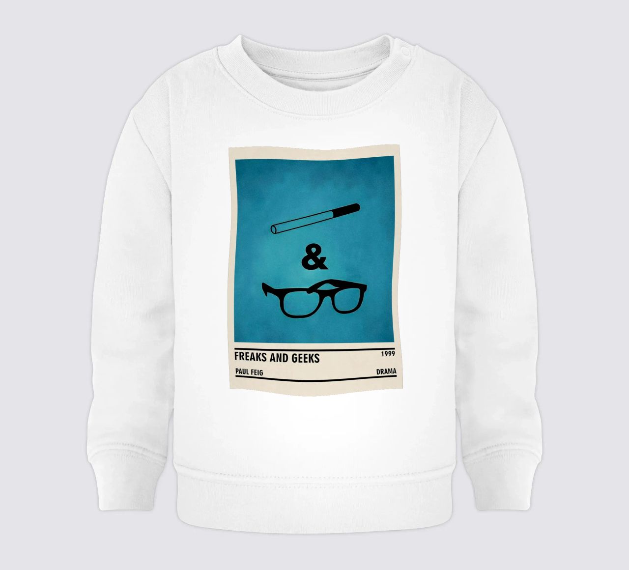 Freaks and Geeks felpa neonato da TheArtstudio