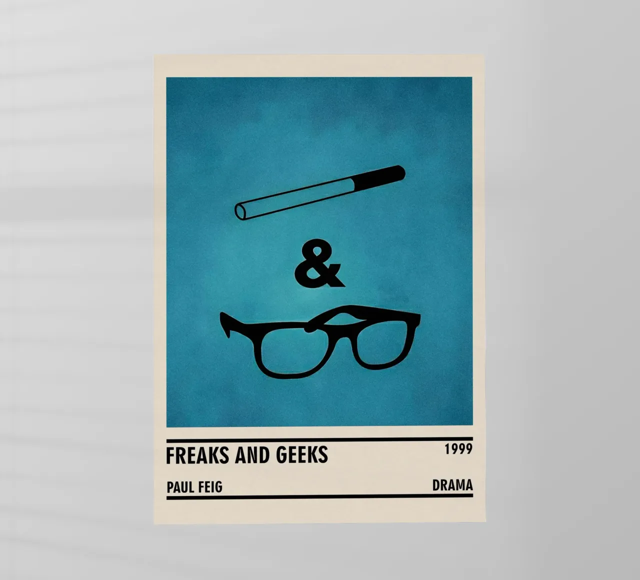 Freaks and Geeks pellicola backlit da TheArtstudio