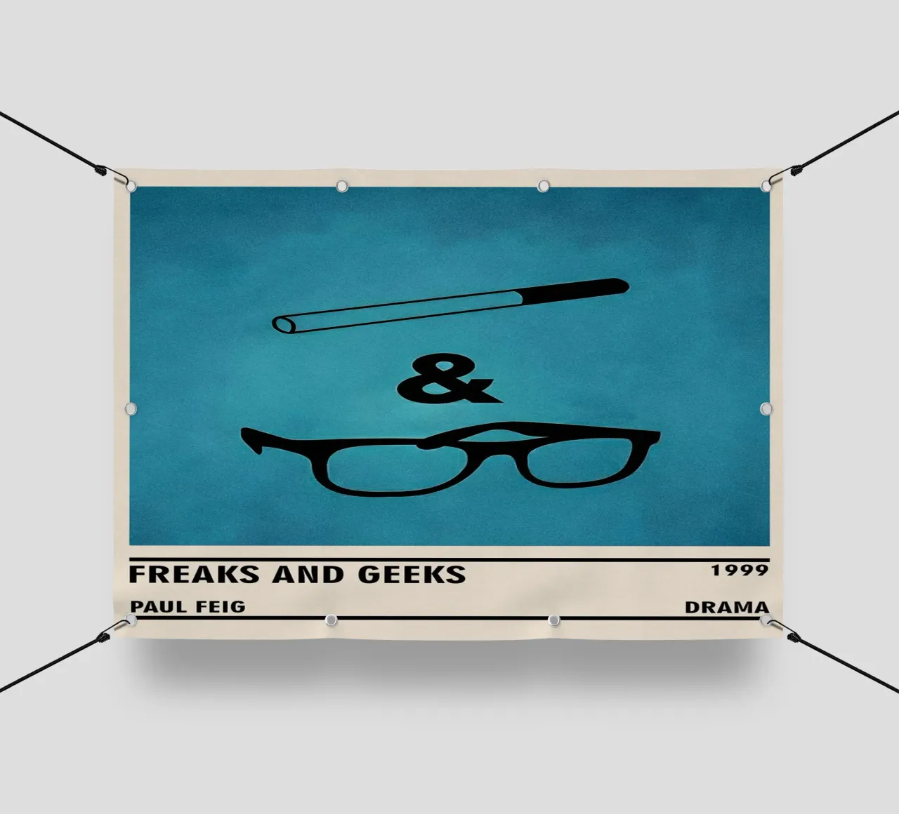 Freaks and Geeks telo in pvc da TheArtstudio