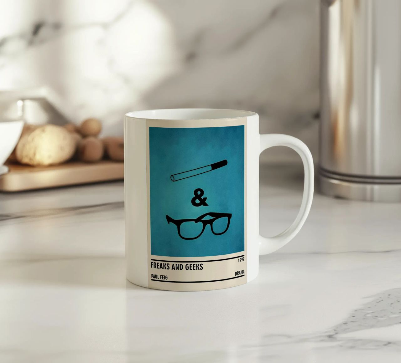 Freaks and Geeks tazza in ceramica da TheArtstudio