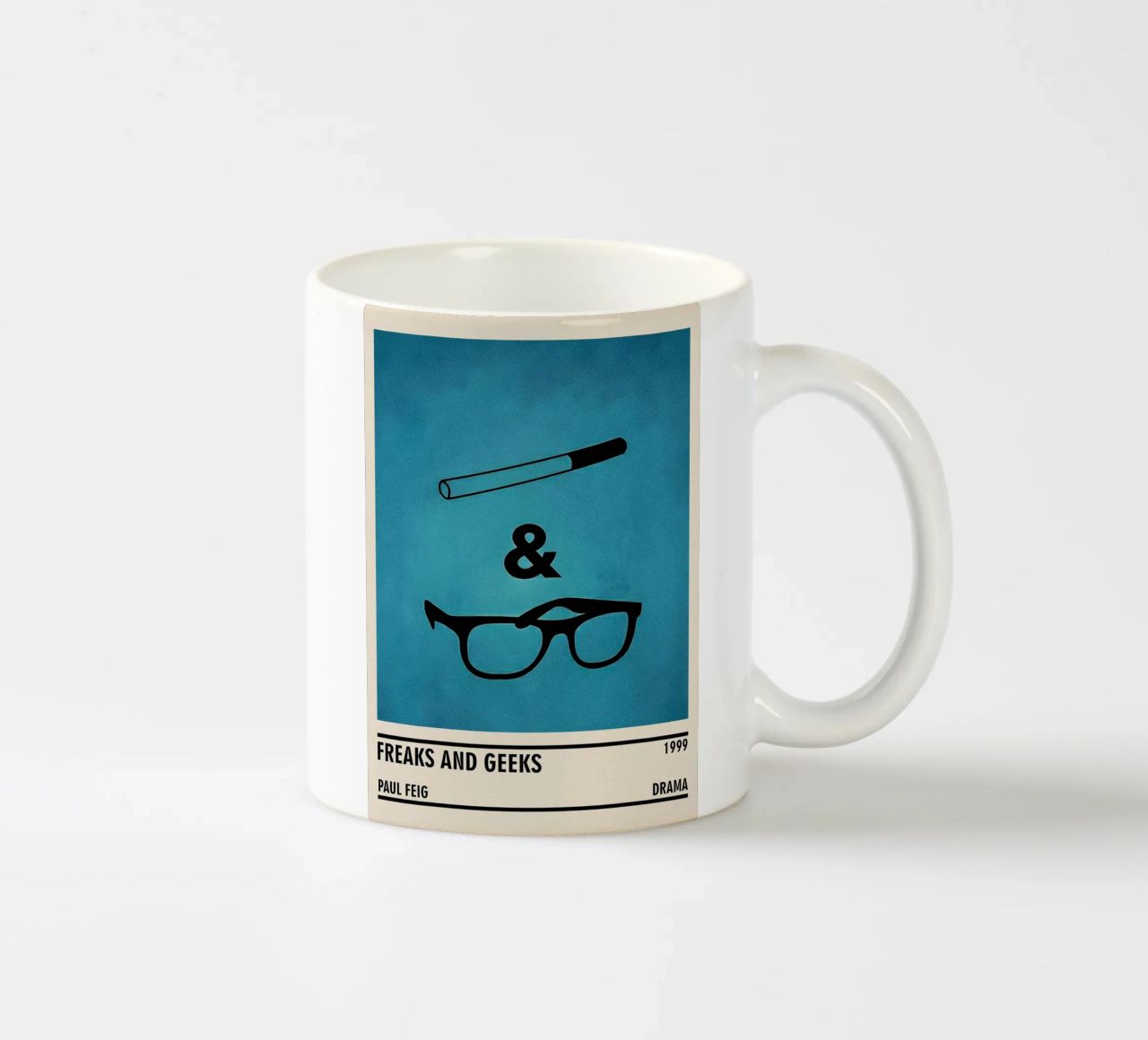 Freaks and Geeks tazza in ceramica da TheArtstudio
