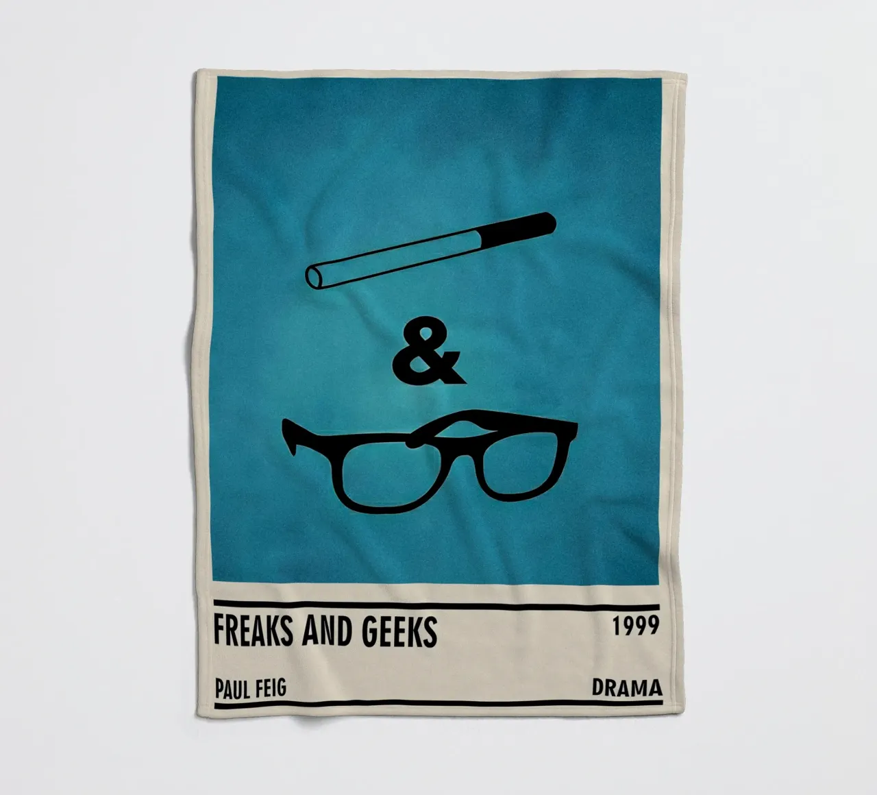 Freaks and Geeks manta de franela de TheArtstudio