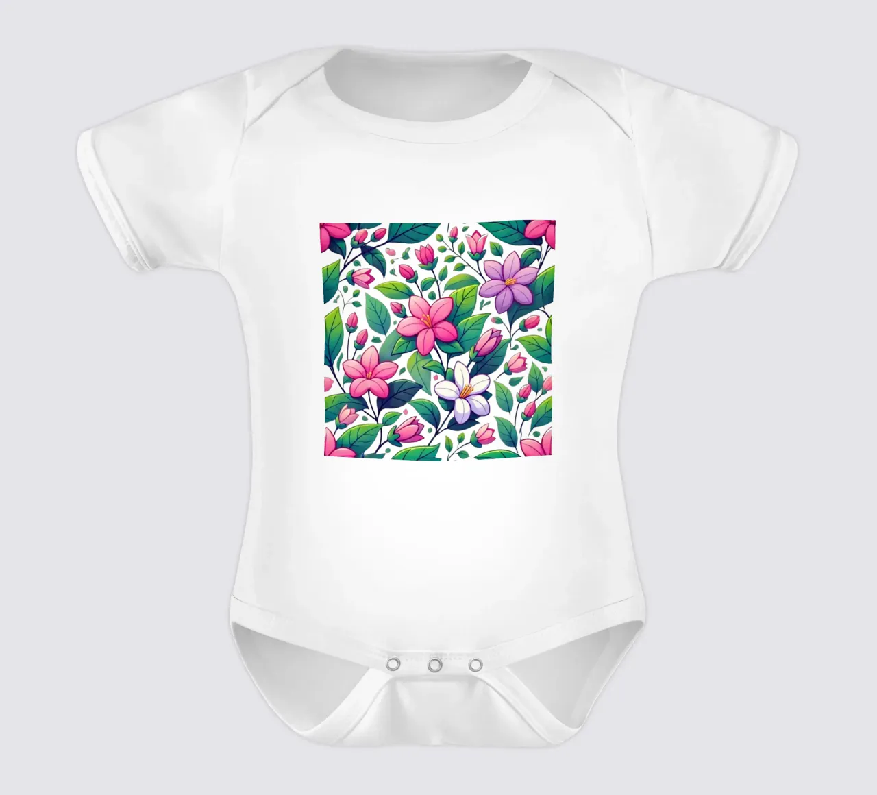 Jasmine Joy body neonato maniche corte da Organic Aesthetics
