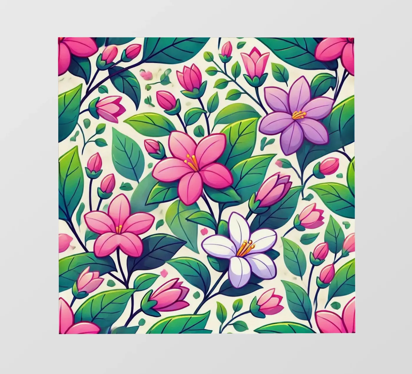 Jasmijn vreugde fotobehang van Organic Aesthetics