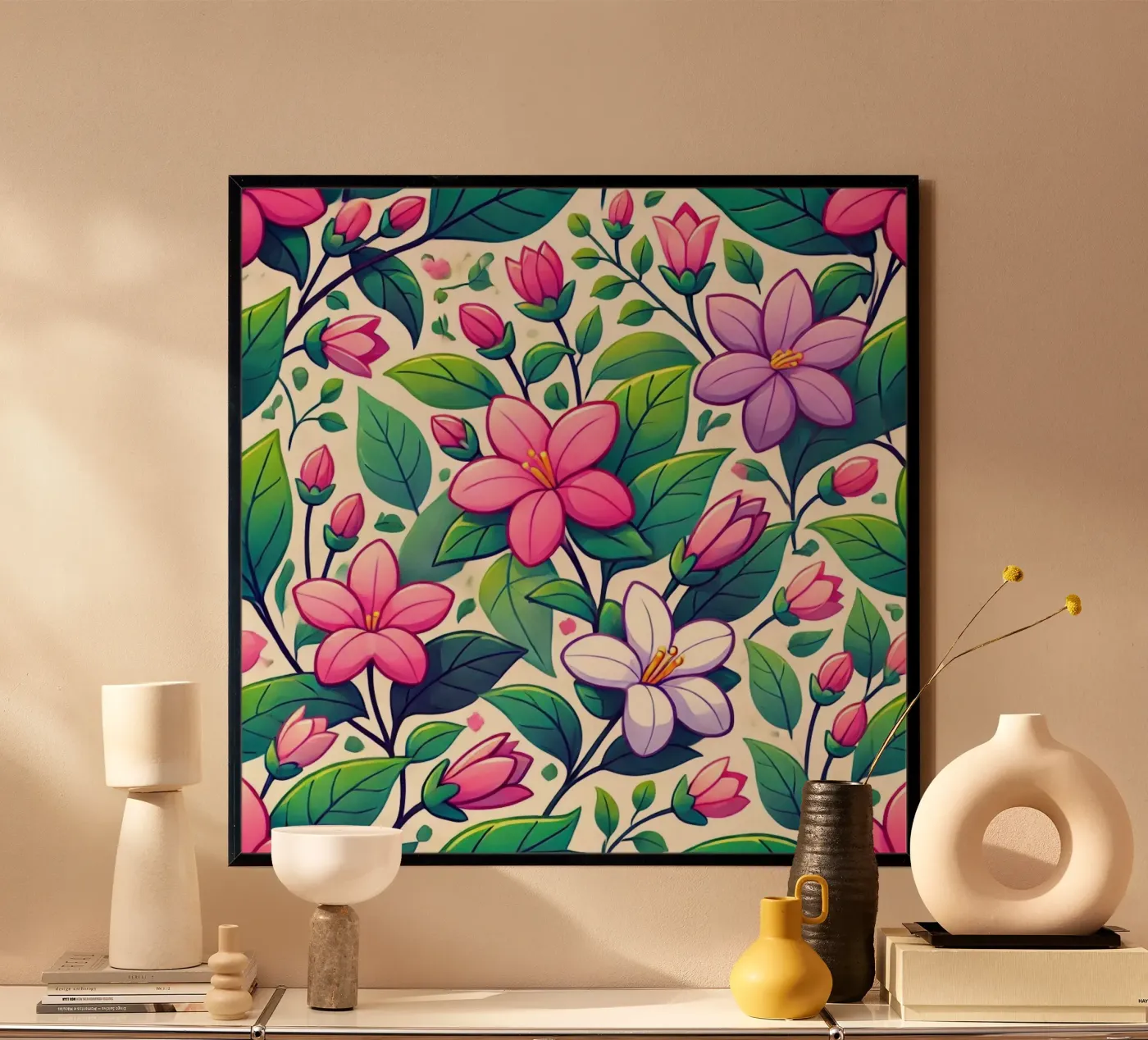 Jasmijn vreugde poster van Organic Aesthetics
