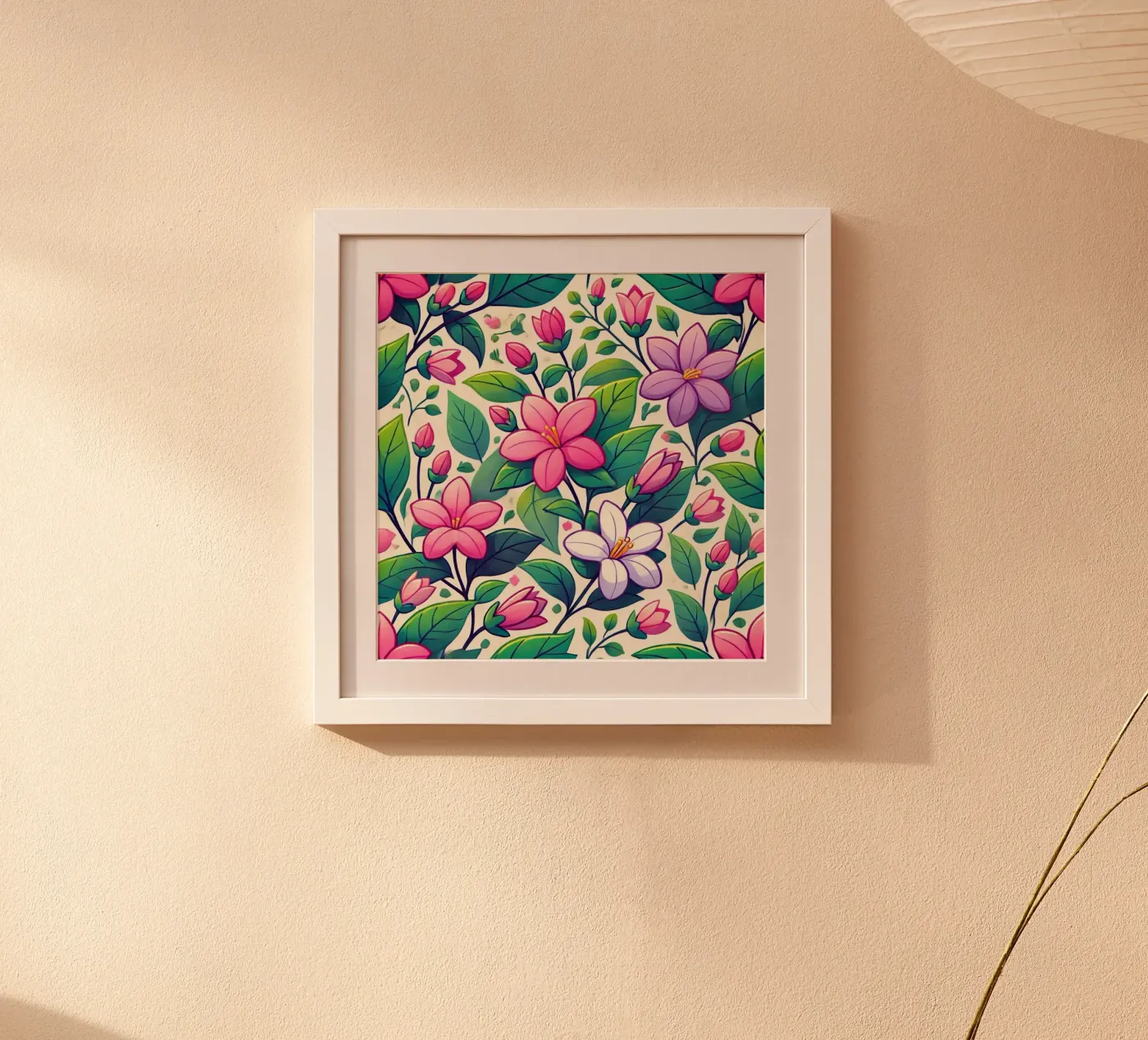 Jasmijn vreugde poster van Organic Aesthetics