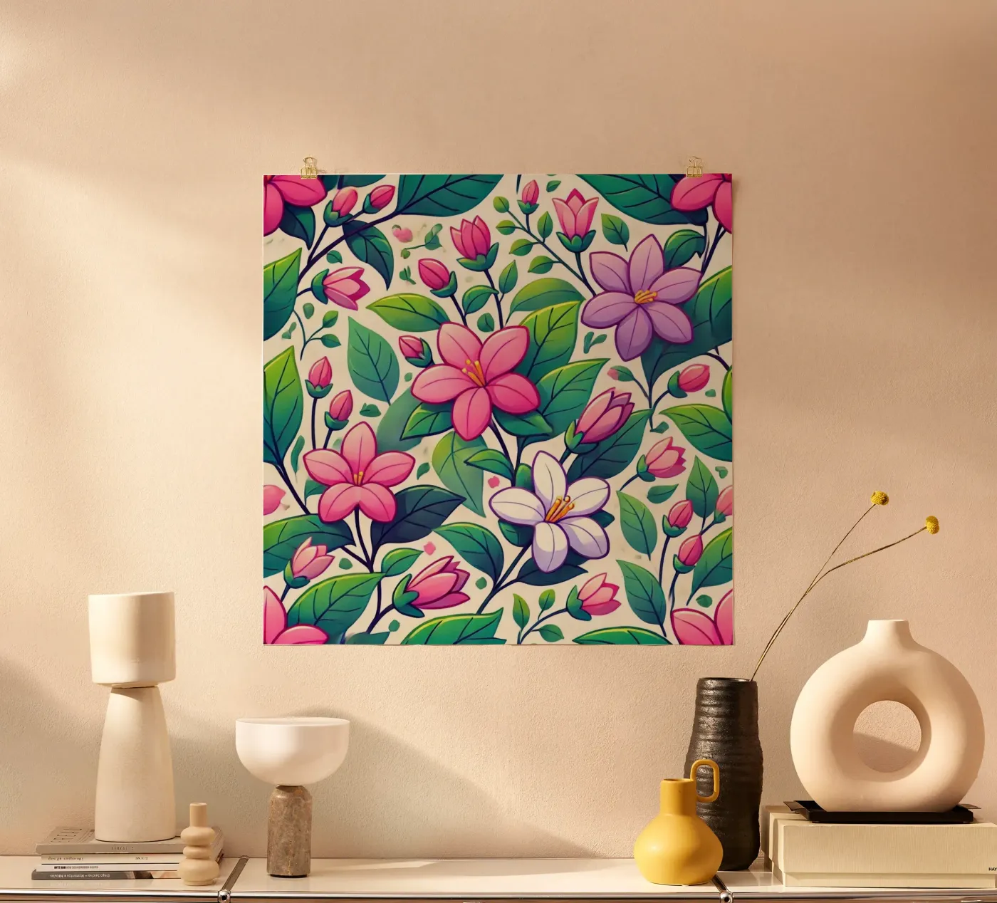 Jasmijn vreugde poster van Organic Aesthetics