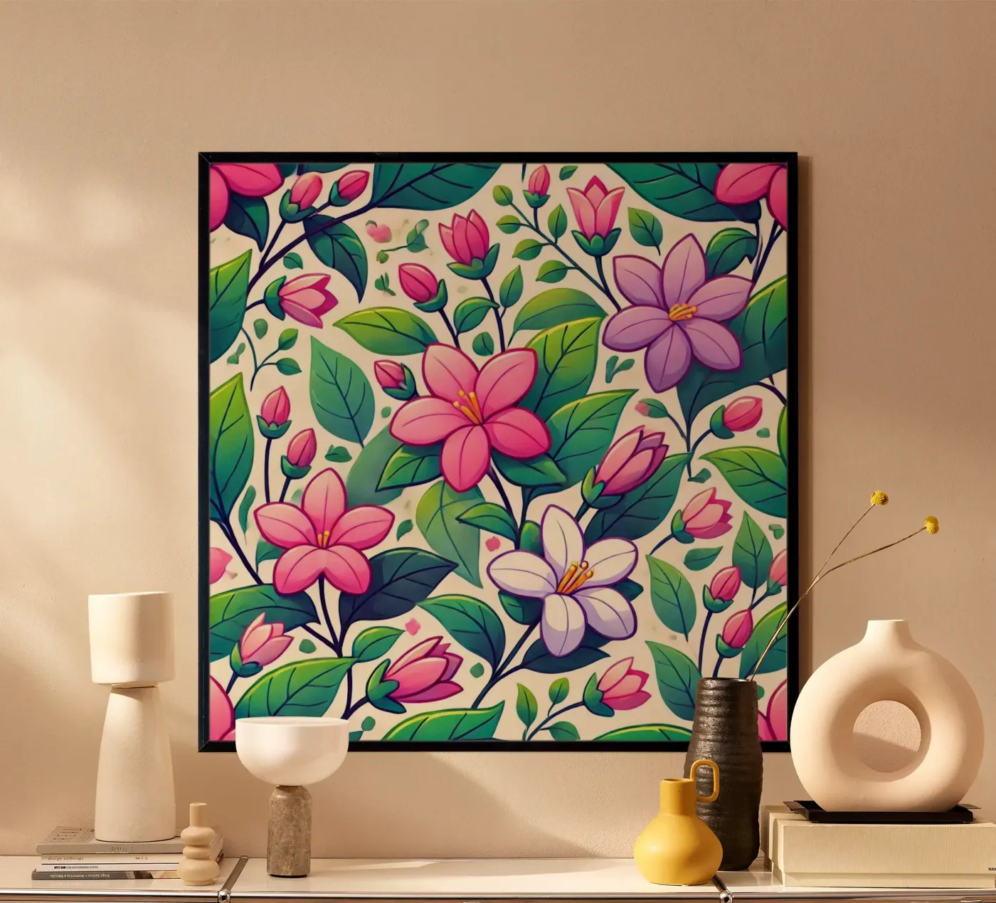 Jasmijn vreugde poster van Organic Aesthetics