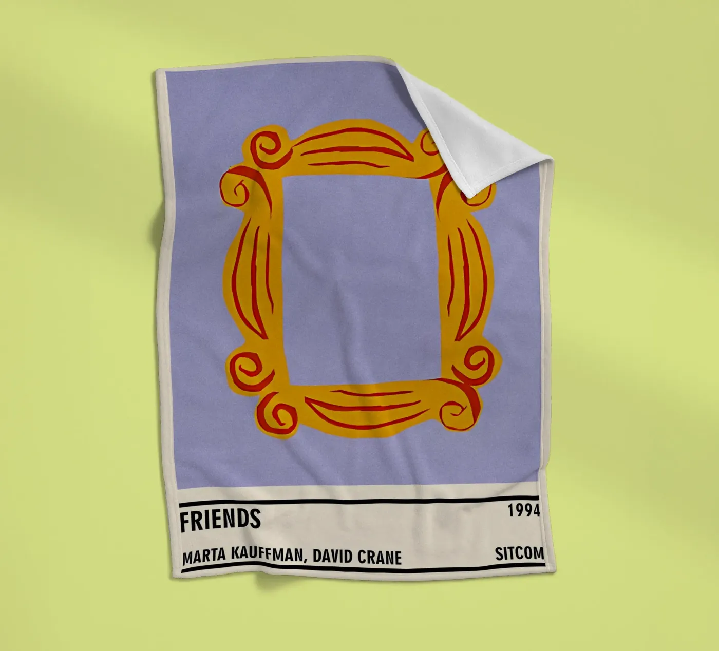 Friends fleecedeken van TheArtstudio