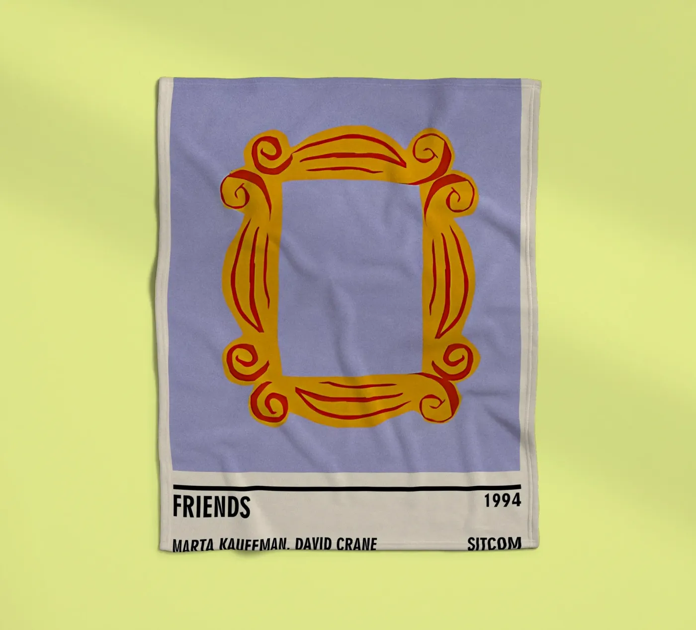 Friends fleecedeken van TheArtstudio