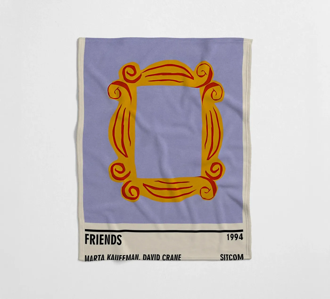 Friends fleecedeken van TheArtstudio