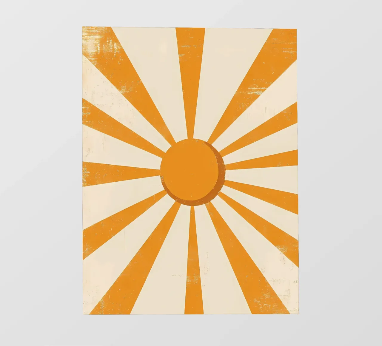 Boho zon fotobehang van IamHomeStudio