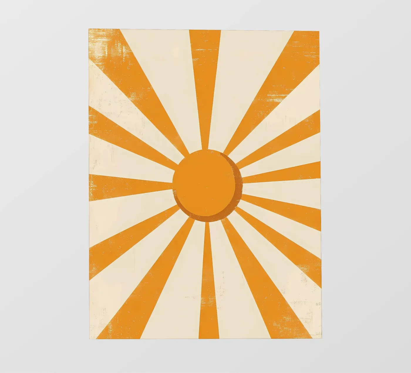 Boho zon fotobehang van IamHomeStudio