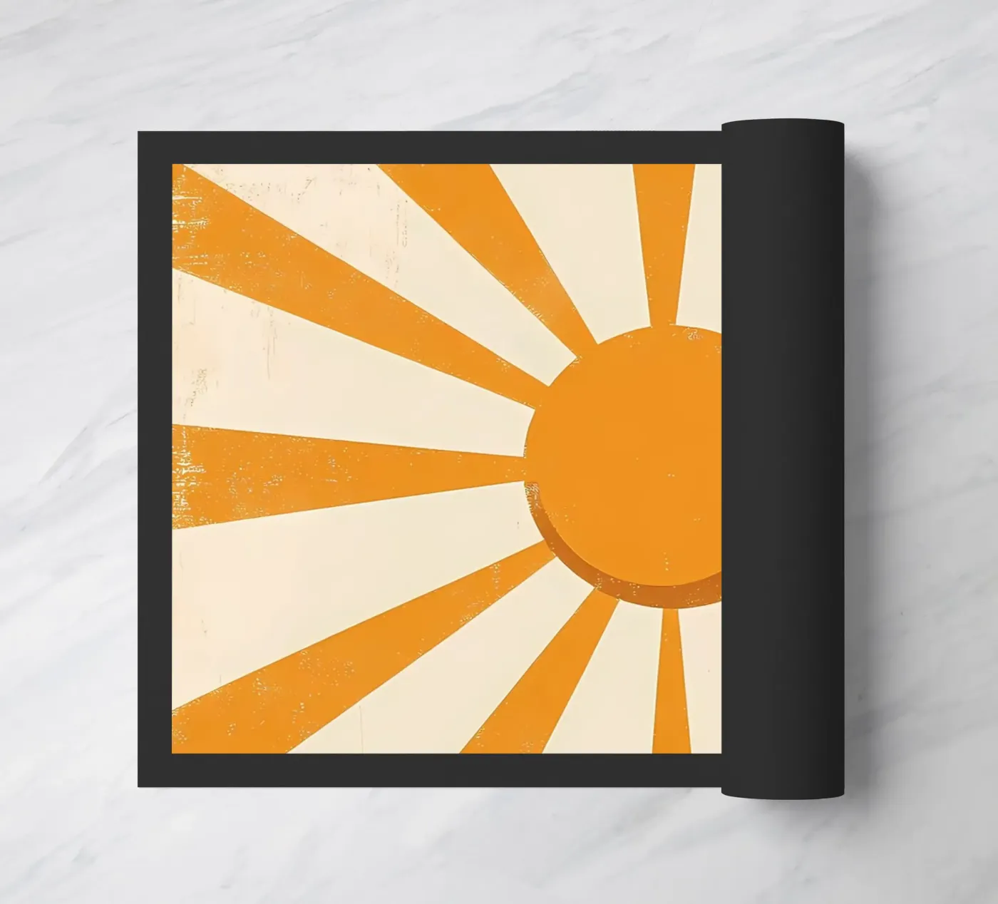 Boho Sun deurmat van IamHomeStudio