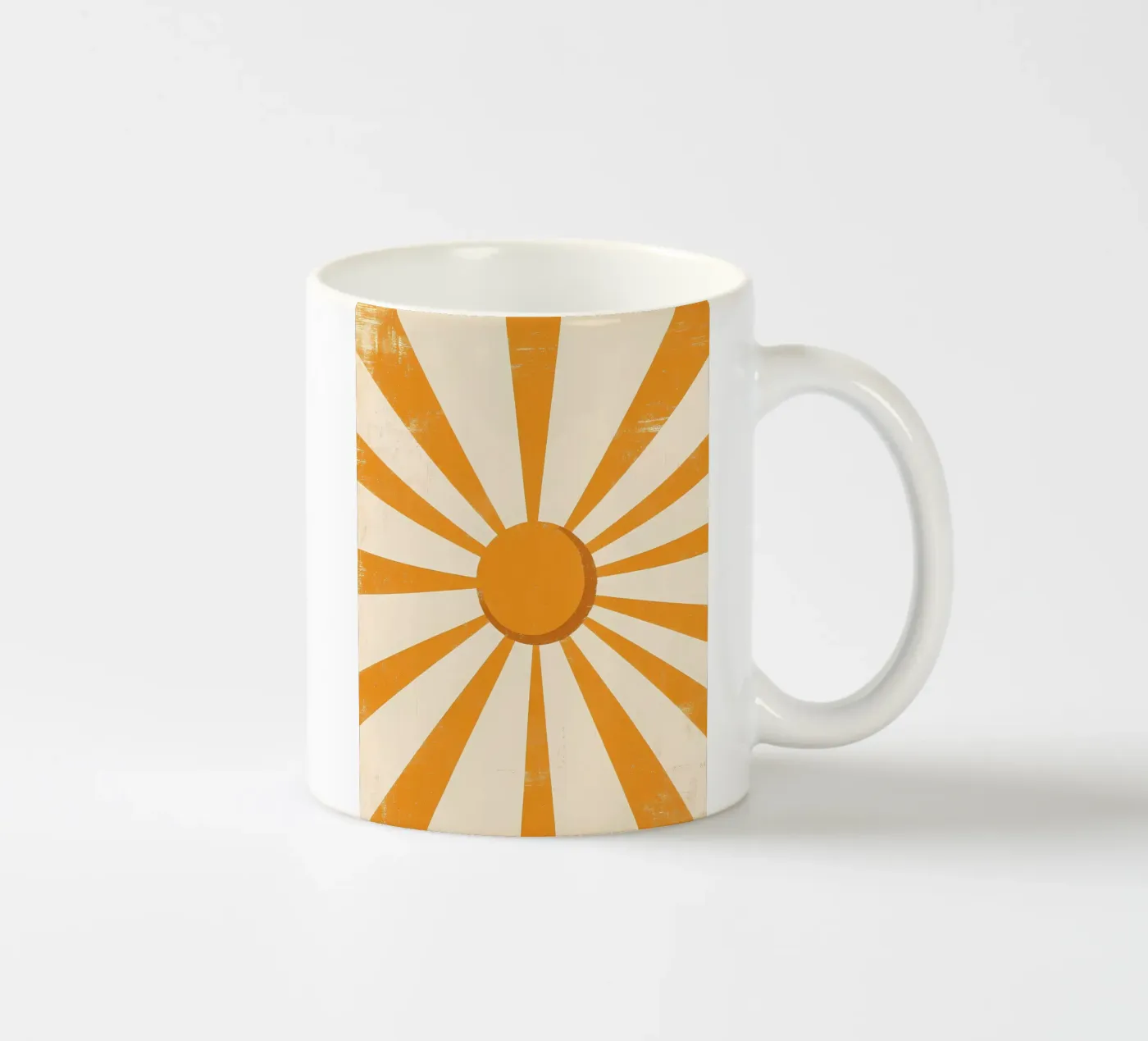 Boho Sun ceramic mug by IamHomeStudio
