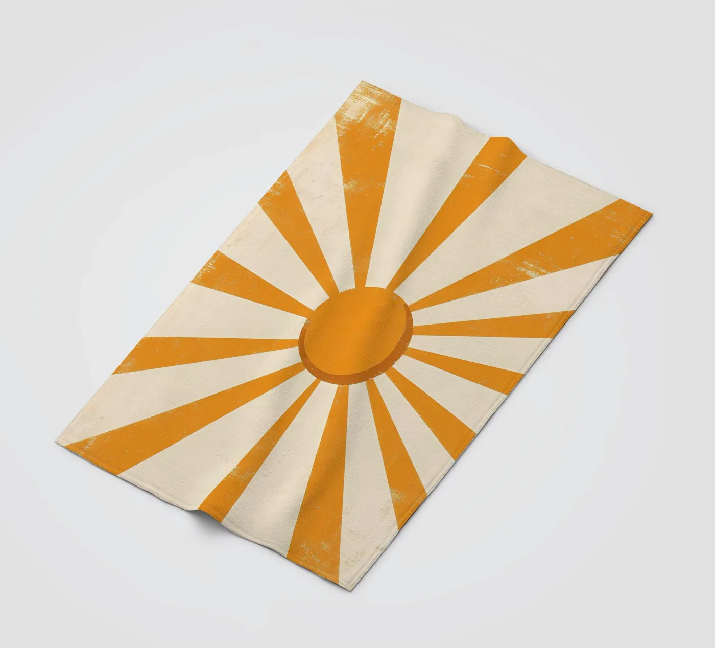 Boho Sun fleece blanket by IamHomeStudio
