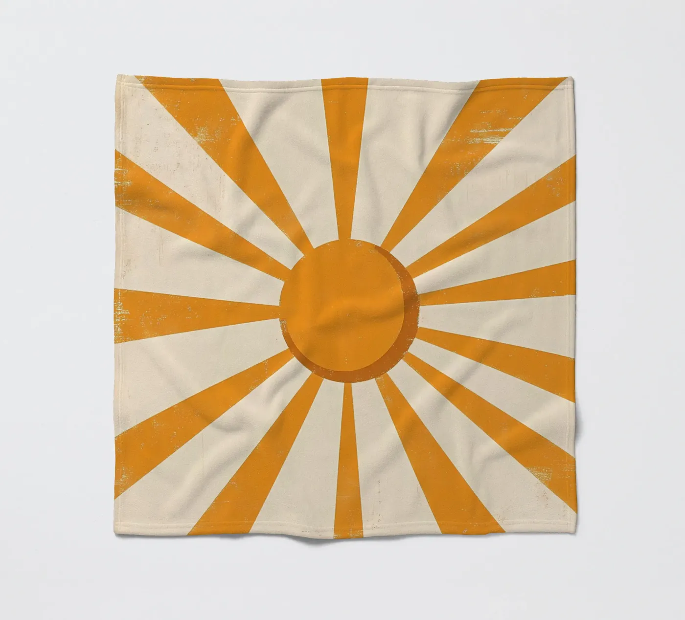 Boho Sun fleece blanket by IamHomeStudio