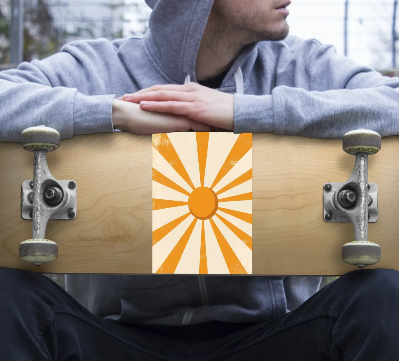 Boho zon sticker van IamHomeStudio